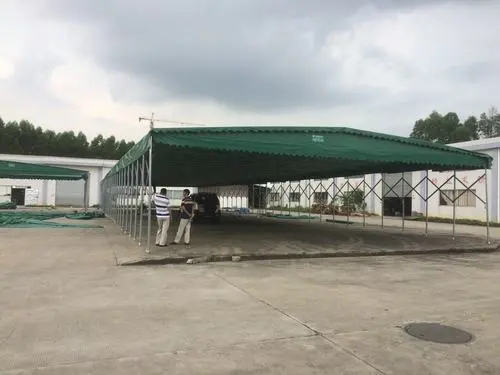 轮台县膜结构推拉棚