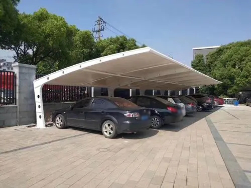 轮台县膜结构汽车停车棚